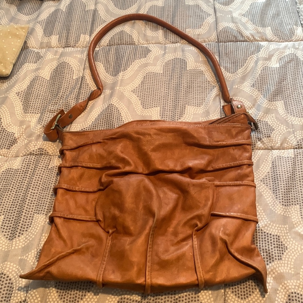 Leather bag from florence, italy